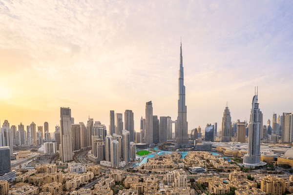 UAE skyline representing professional staffing across the Emirates